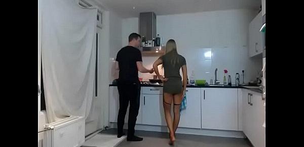  My Stepbrother and Me Cooking Dinner *** SiswetLive.com